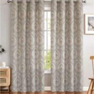 Bonomo Polyester Room Darkening
Curtain Pair Gray